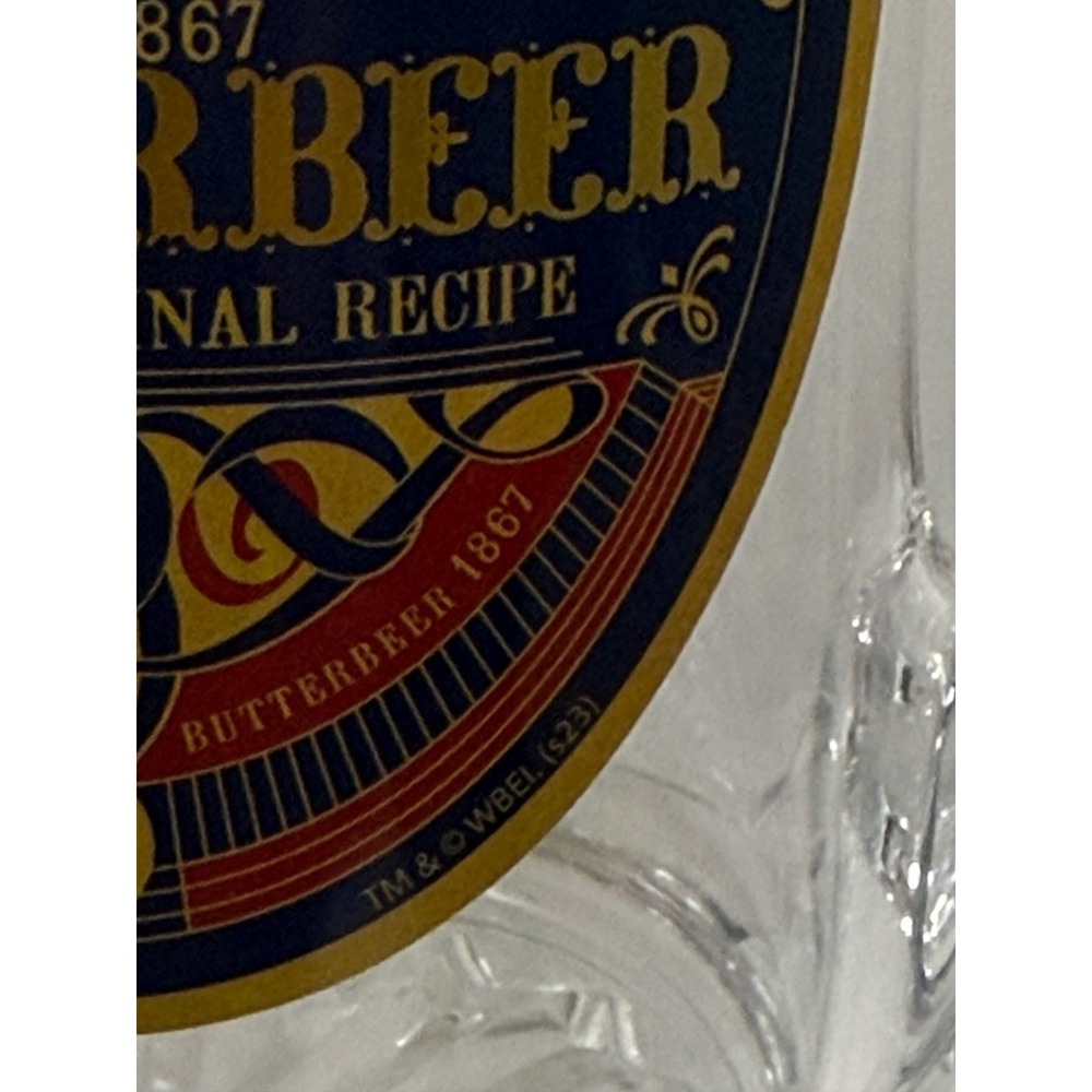Harry Potter Universal Studios Butterbeer Glass Mugs Set of 2 Different Steins - Picture 15 of 16